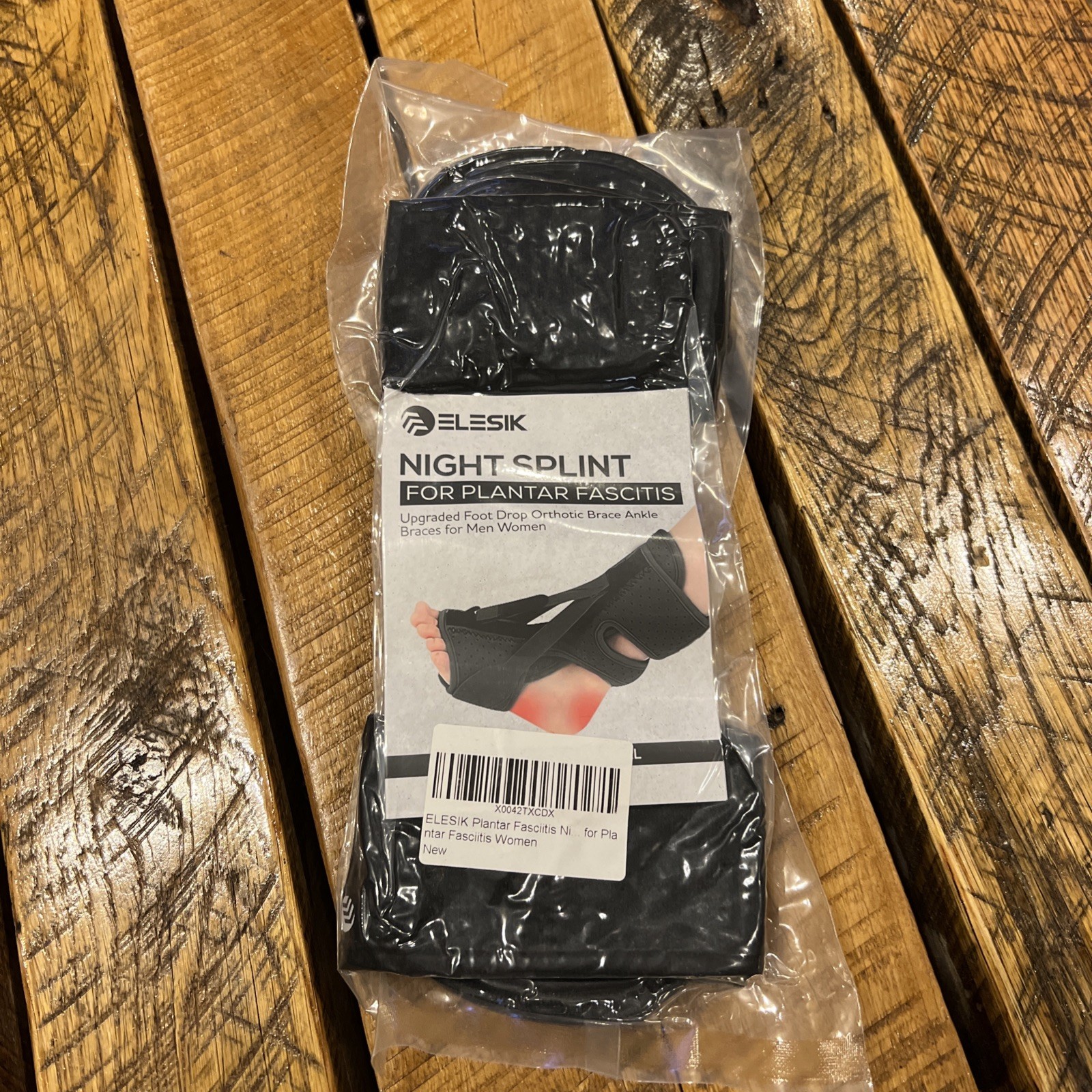 Night Splint For Plantar Fascitis, Never Opened. For Both Men And Women.