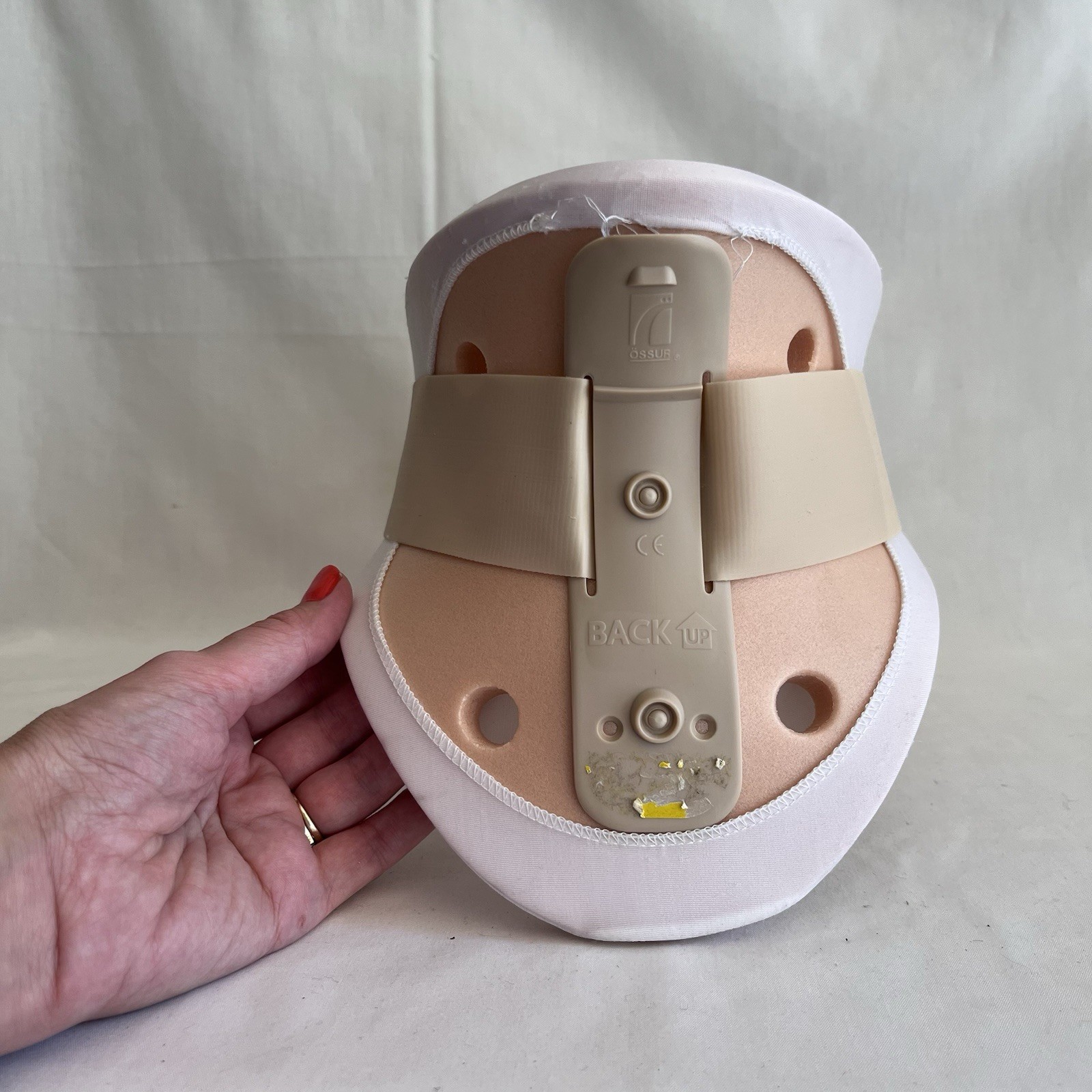PHILADELPHIA® C-SPN CLLR Neck Collar New without Box Unused Beige White Cover