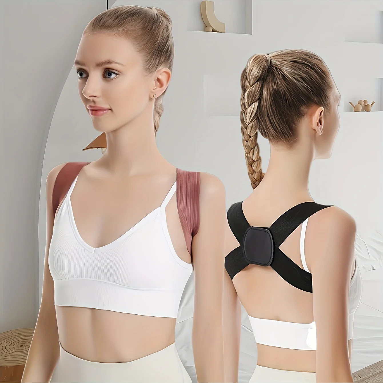 breathable invisible posture corrector fashionable comfortable back support