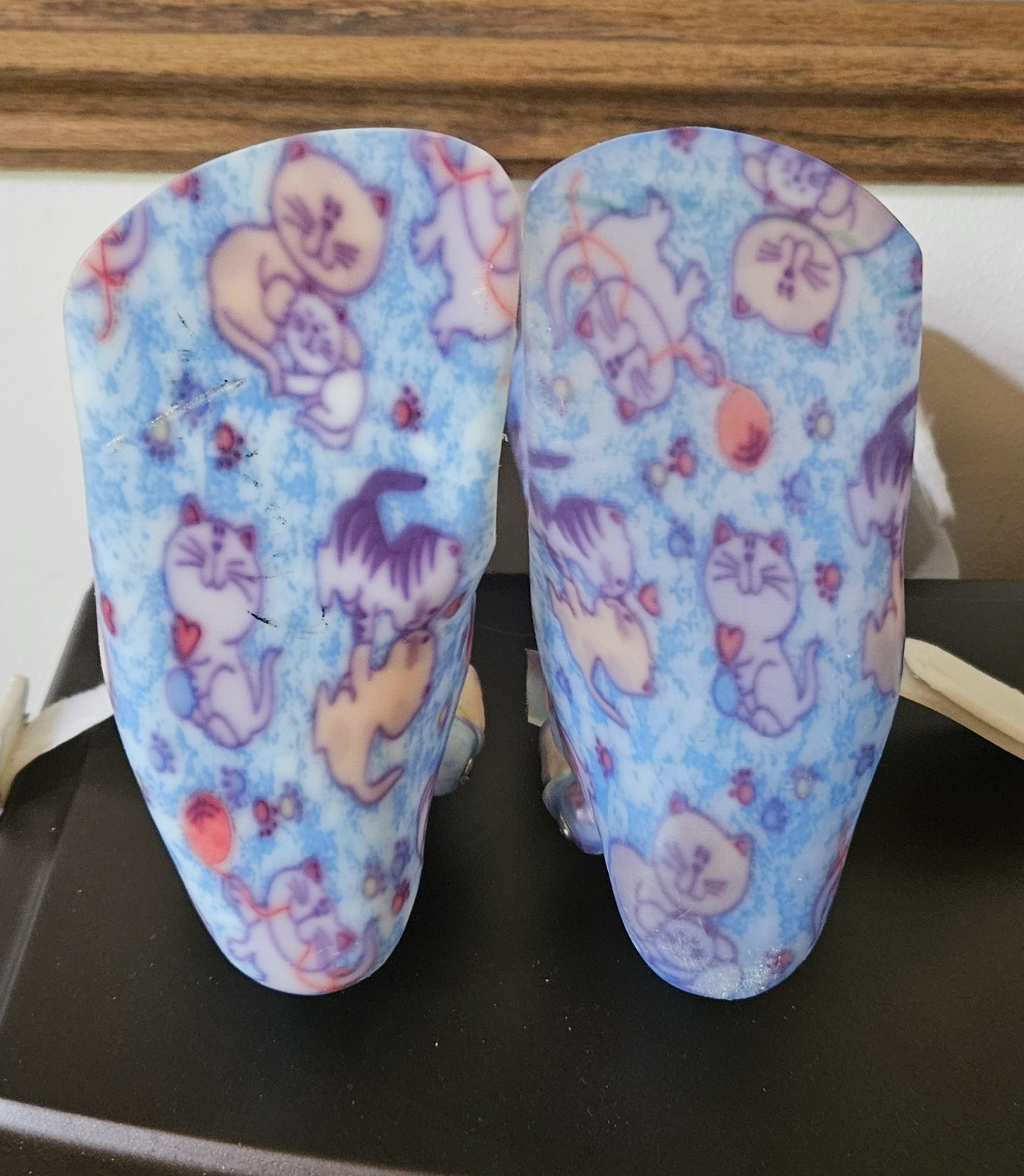 Childs AFO Orthosis Hard Plastic Foot Ankle Brace Hinged Right & Left Legs