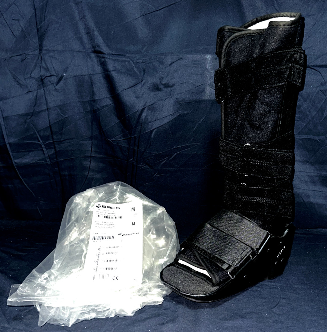 BREG Softgait Air Walker Boot Size Medium 100817-030 Orthopedic Brace New