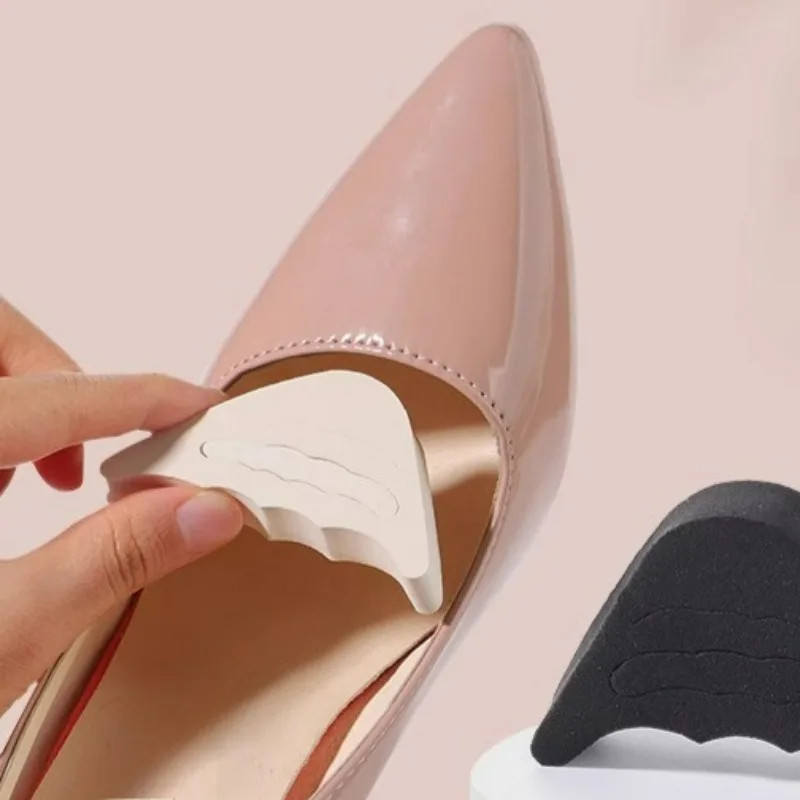 Women High Heels Forefoot Pad Boots Cushioning Half Insoles Reduce Shoe Size For