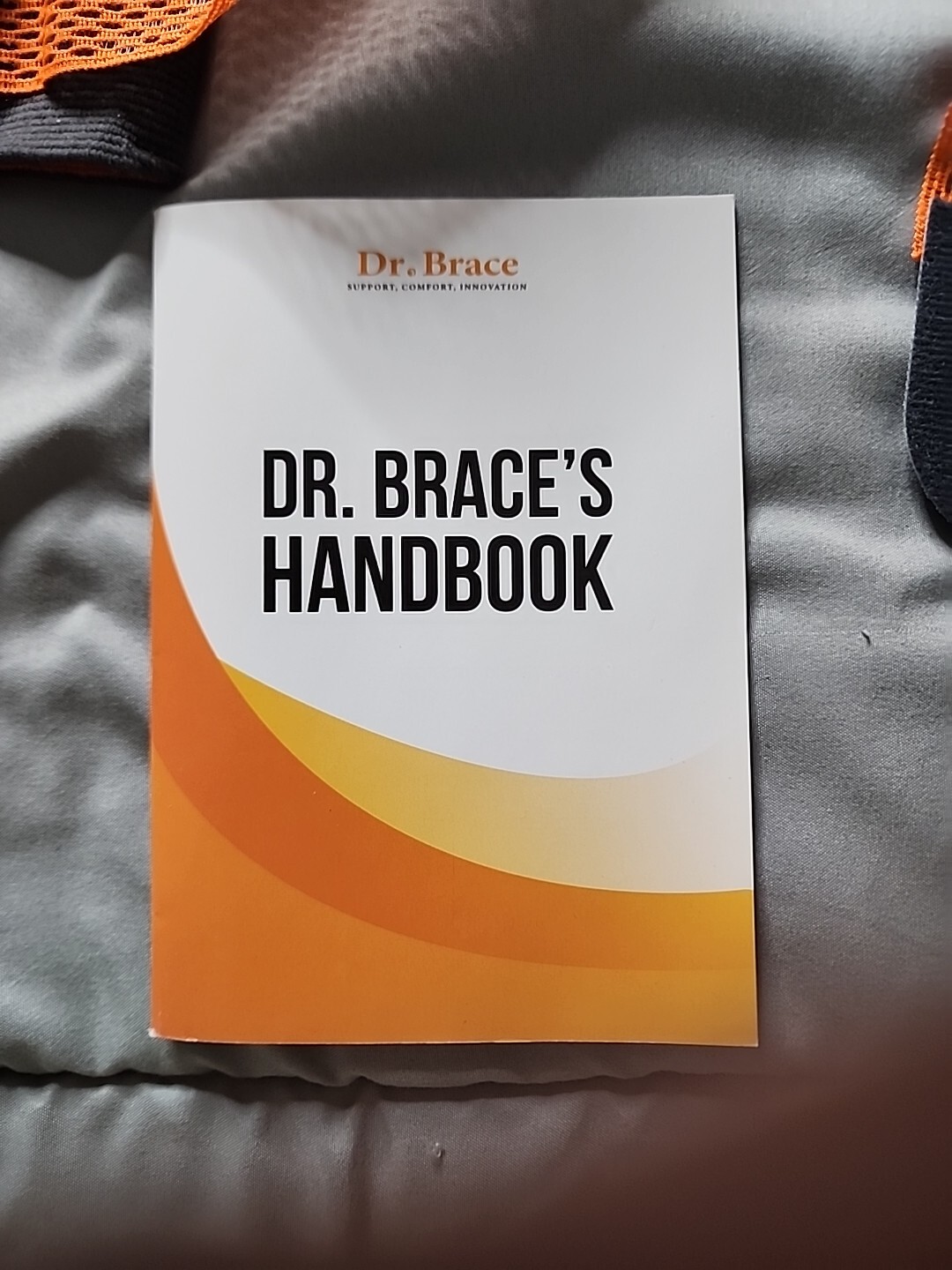DR. BRACE Ankle Brace with Double Gel Pads and Adjustable Support Strap Size Med