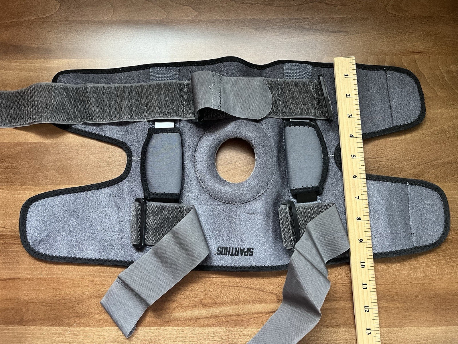Sparthos Hinged Knee Brace Dark Grey L Size ACL,MCL, Meniscus Tear, Pain