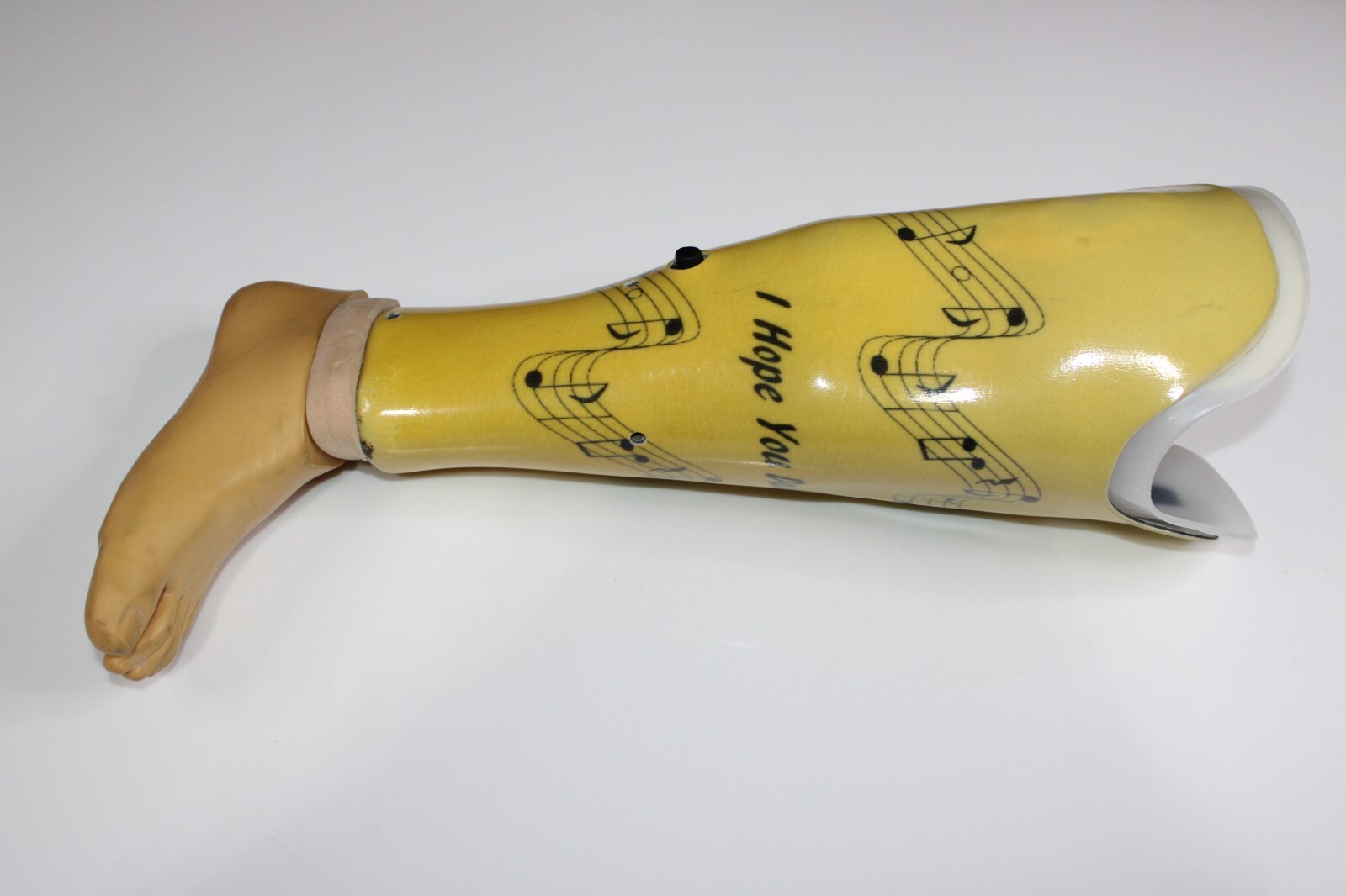 I Hope You Dance prosthetic legs below knee left endolite 23 foot