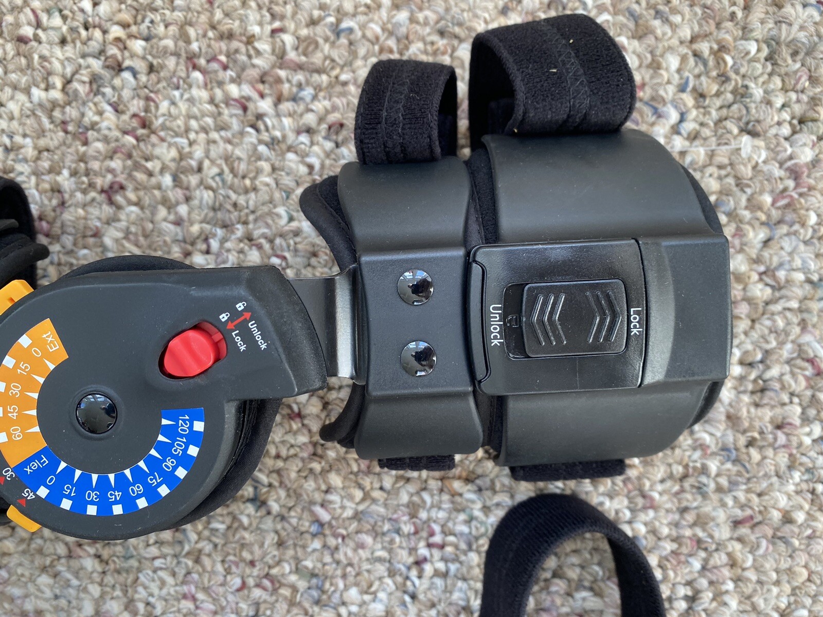 ISO Left ROM Adjustable Hinged Elbow Brace With Sling Post OP Brace Stabilizer
