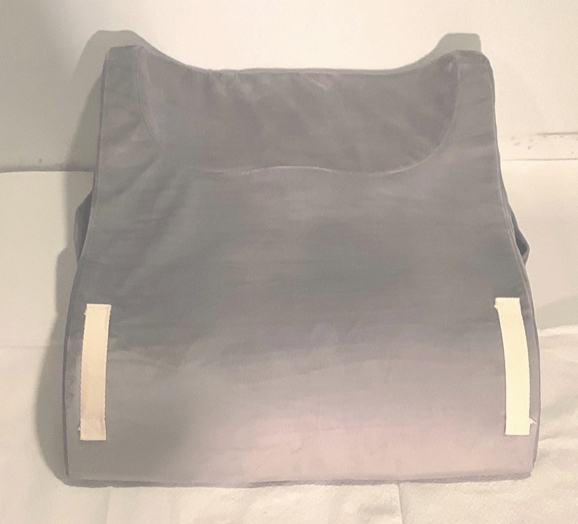 Light Ease Memory Foam Leg /Ankle Support w/Elevation Pillow For Surg. Recovery
