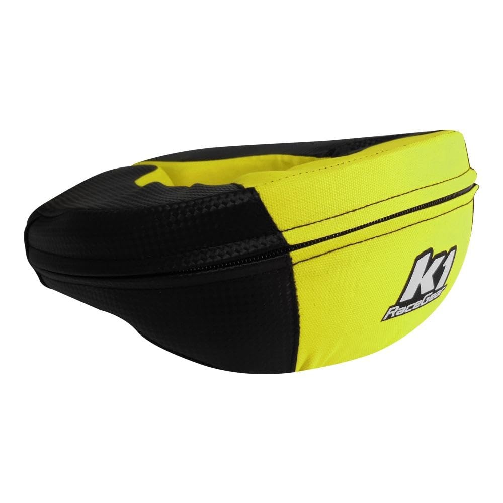 15-NEC-CAV-A Neck Protector Brace (Carbon/Green, Adult)