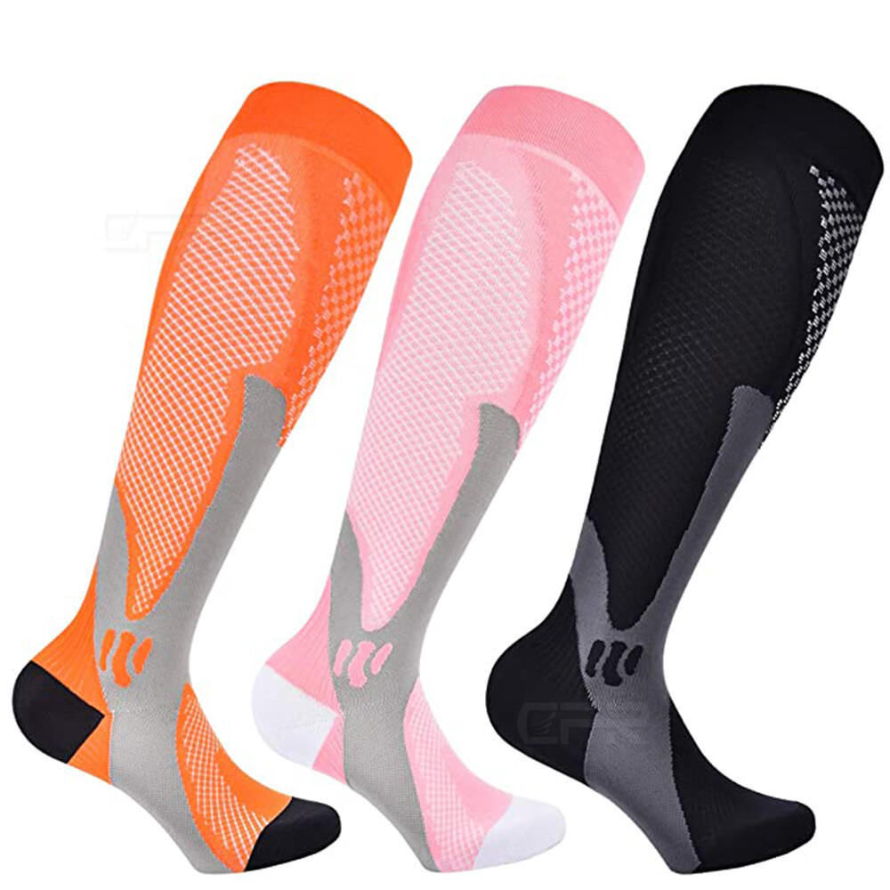 Copper Compression Socks 20-30mmHg Graduated Support Mens Womens Sport Medical