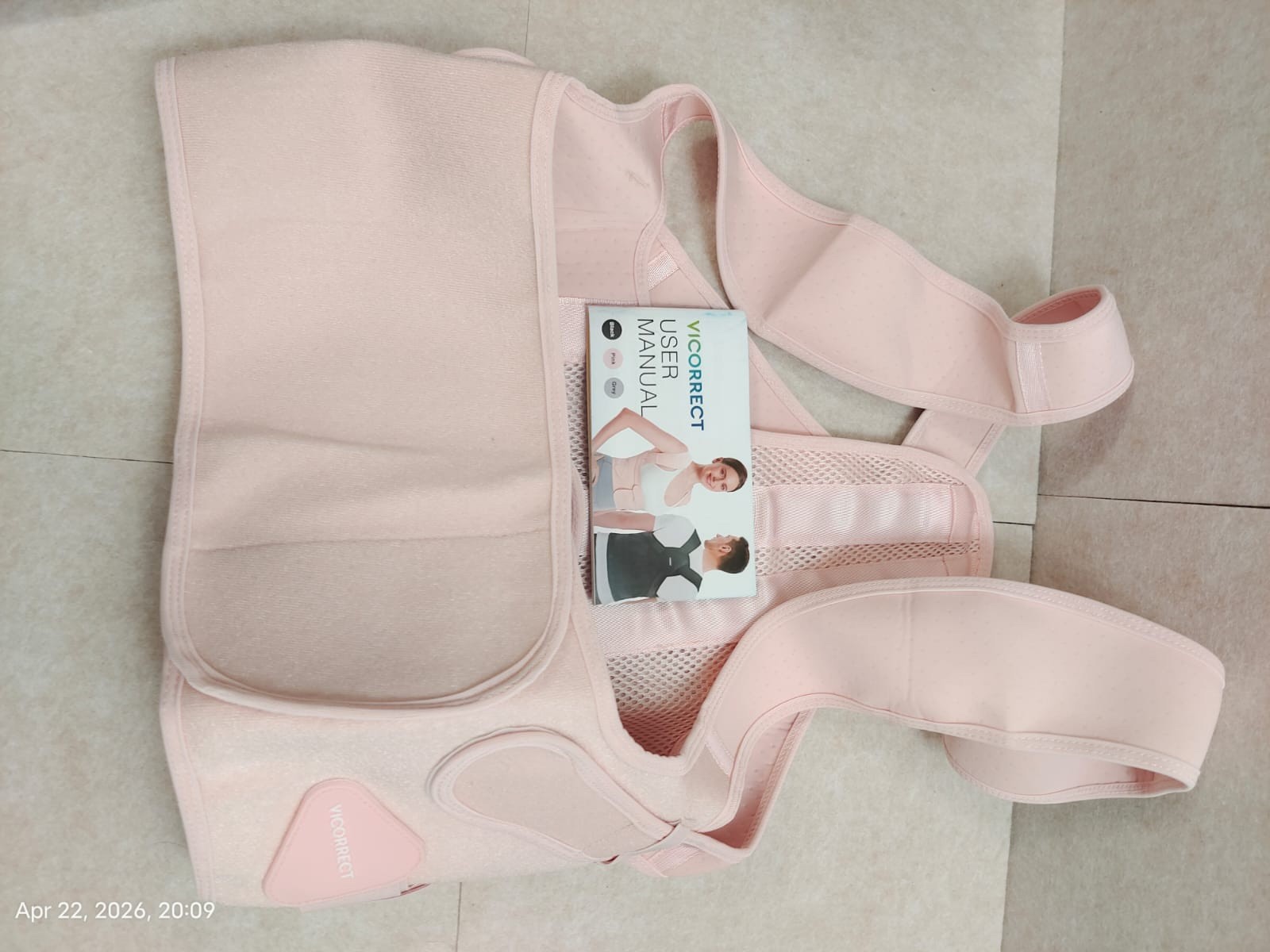 Vicorrect Posture Corrector for Women and Men: Back Support Brace Upper Back…