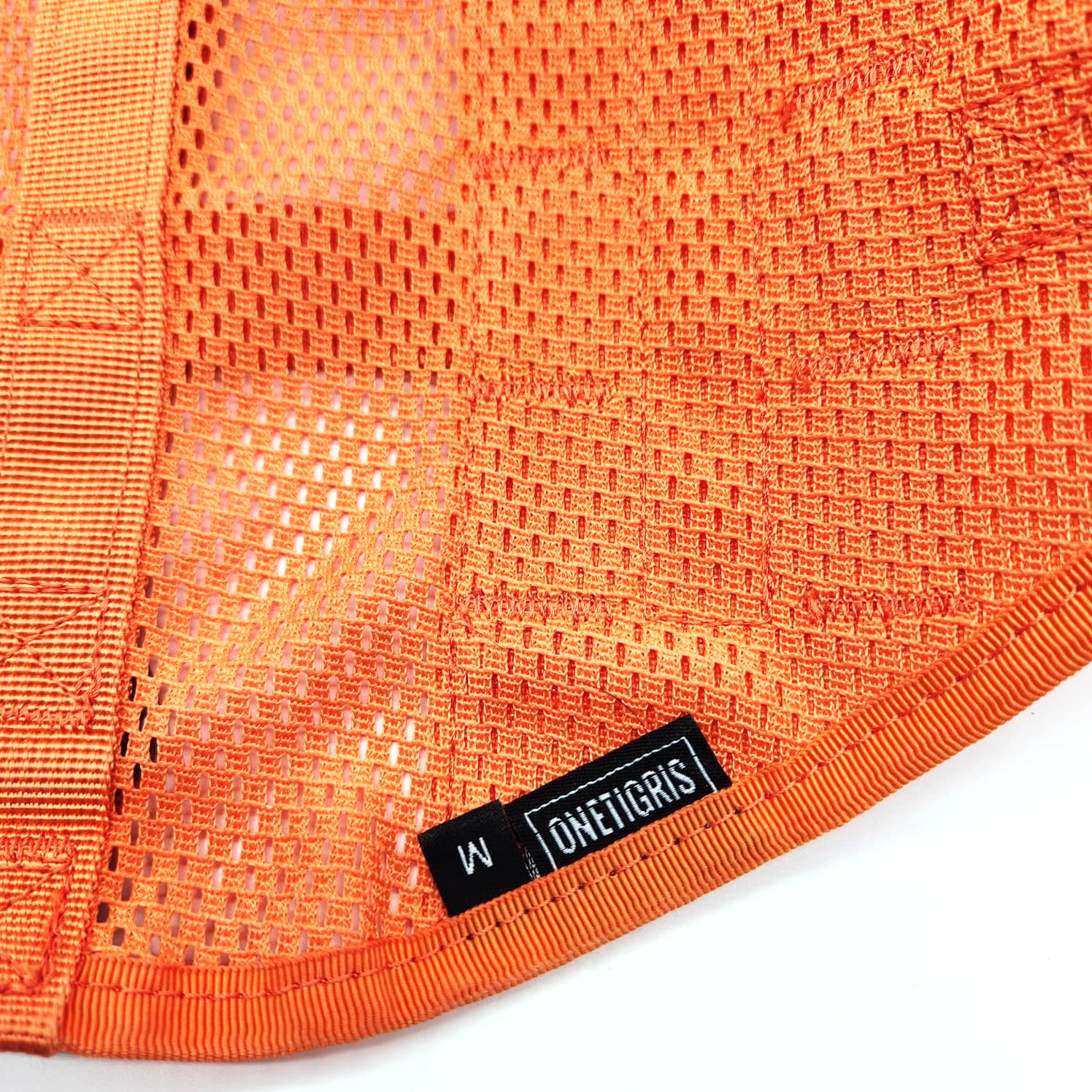 OneTigris Tactical Dog Harness No Pull size M Breathable Mesh Handle Orange