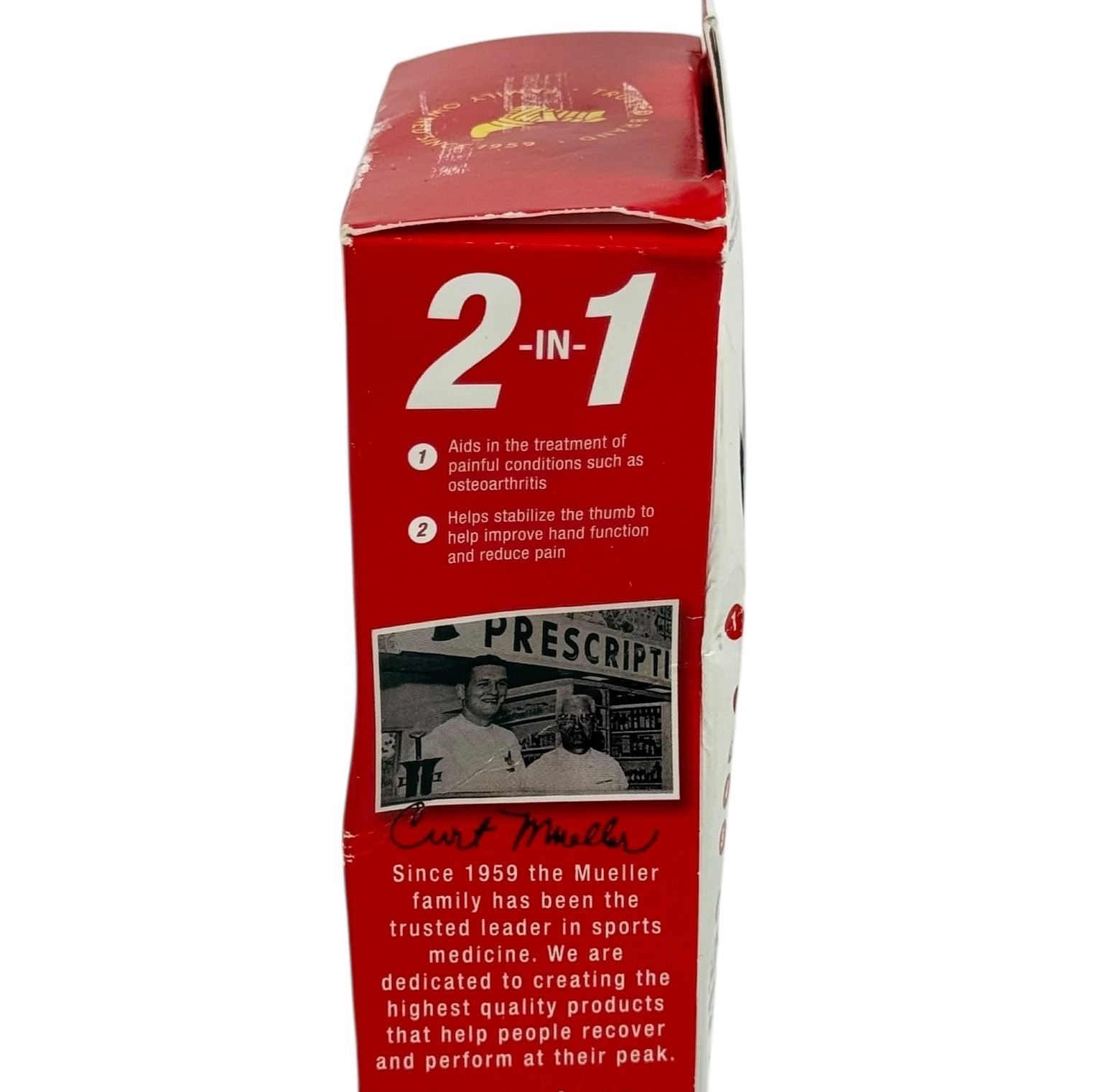 Mueller Reversible Thumb Stabilizer One Size Fits Most Maximum Support