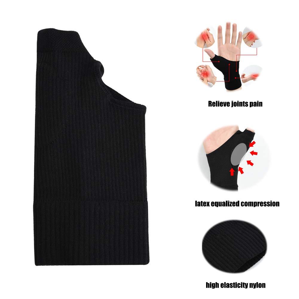 Wrist Thumb Compression Arthritis Gloves1 PairBreathable Wrist Support Brace …
