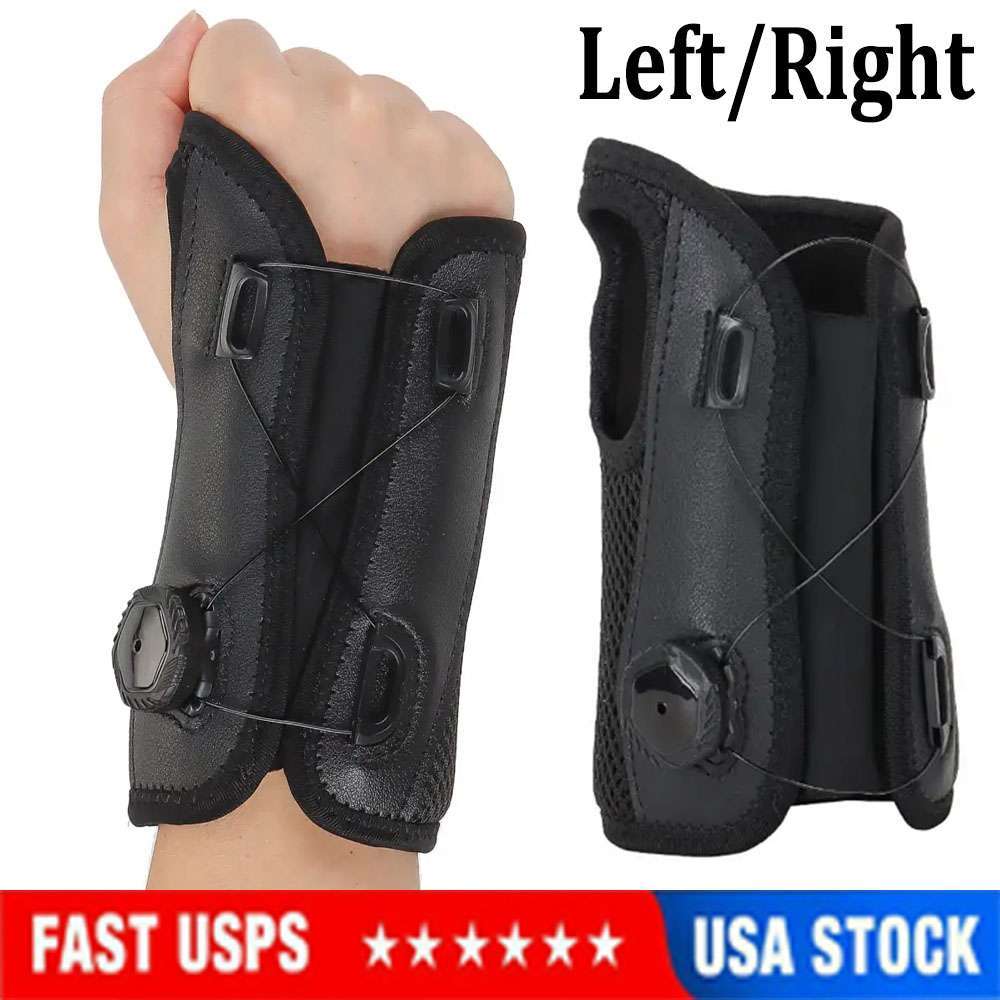 Left/Right Wrist Hand Brace Support Carpal Tunnel Sprain Arthritis Gym Splint