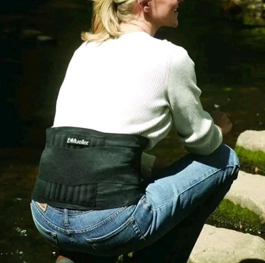 Mueller Sport Medicine Adjustable Back Brace One Size Fits Most Maximum Support