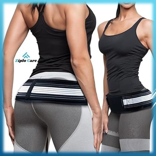 Ziplocare Sacroiliac SI Joint Hip Belt for Men and Women Ventilate Support Brace