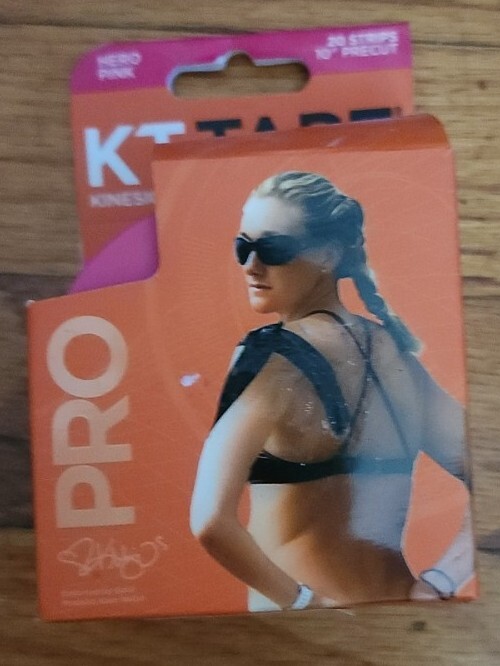 KT Tape Pro 10″ Precut Blaze Orange Therapeutic Elastic Sports Roll – 20 Strips