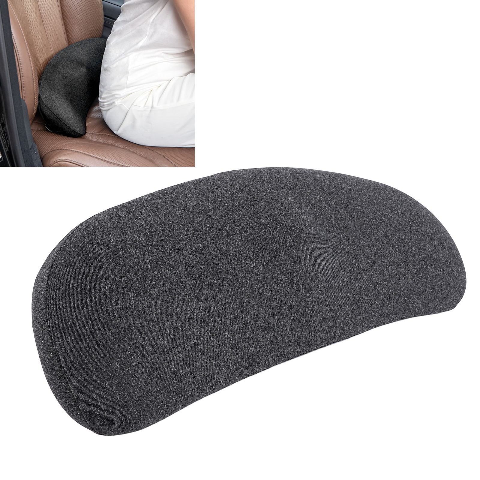 Car Lumbar Support Pillow Car Waist Support Back Cushion for Driving