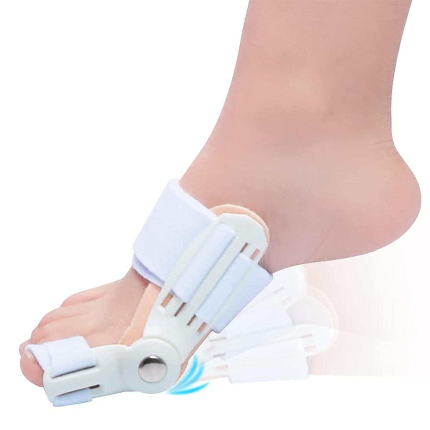Bunion Corrector Big Toe Straightener Adjustable Bunion Splint Silicone Pad
