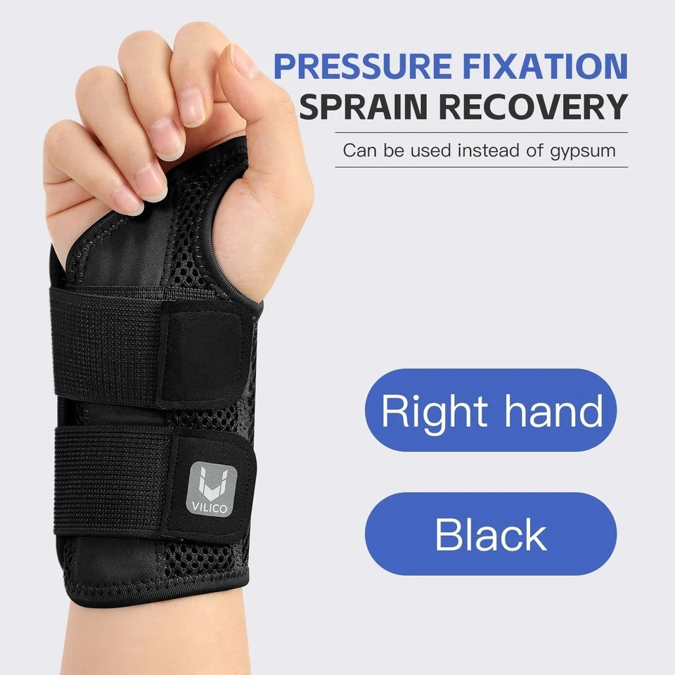 Wrist Brace for Carpal Tunnel Support Brace with Splints Hand Support for Arthri