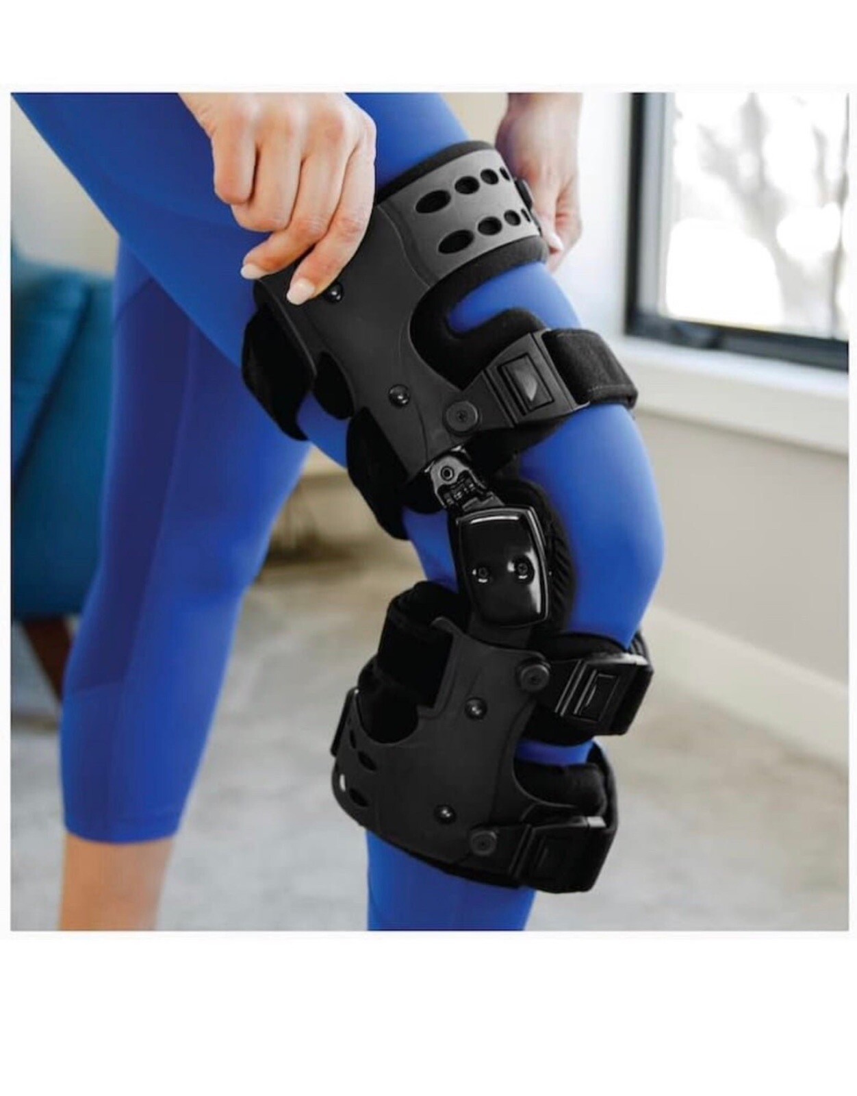 Osteoarthritis Unloader Knee Brace for Knee Pain – Best Tricompartmental(left)