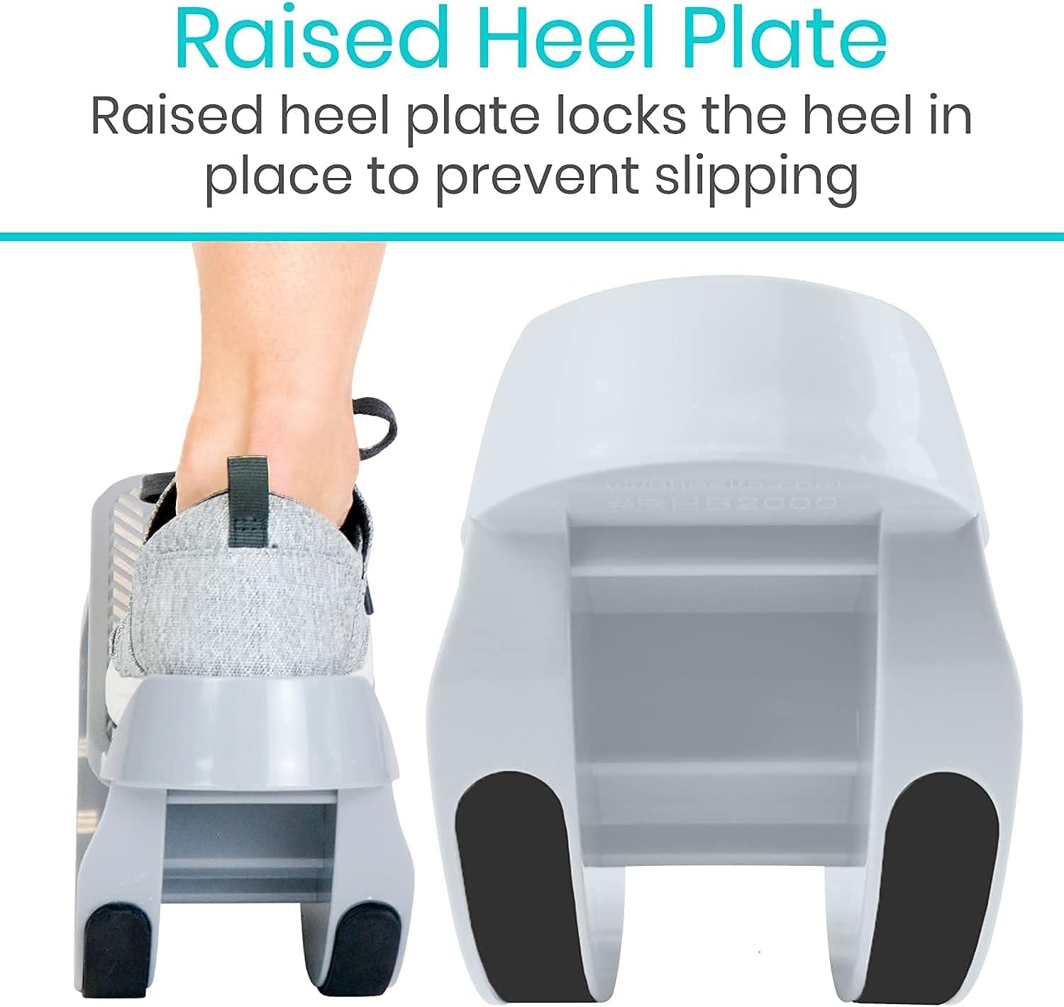 Vive Foot Rocker – Calf Stretcher for Achilles Tendinitis, Standard, Gray