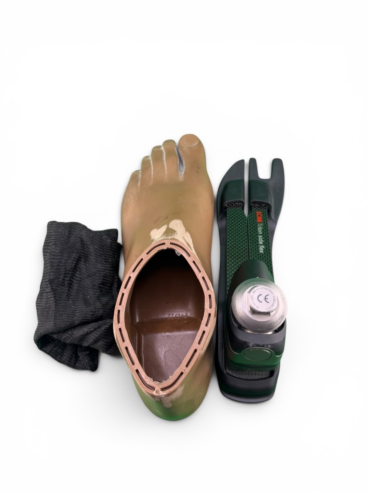 Ottobock Otto bock triton side flex 1C68 prosthetic foot. Left. Size 28.