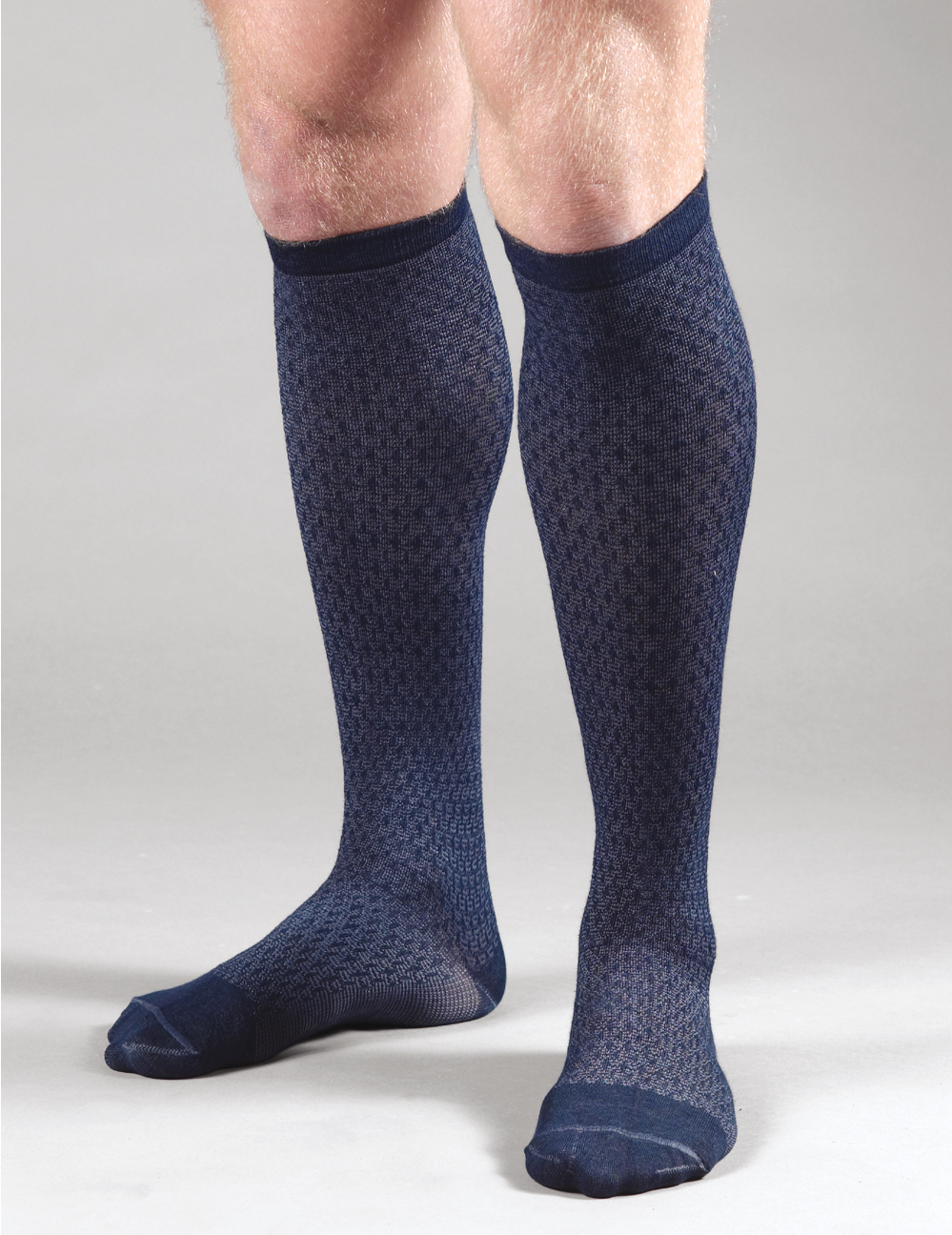 Activa Men Casual Knee Patterned Compression Socks 15-20 mmhg Supports Therapy