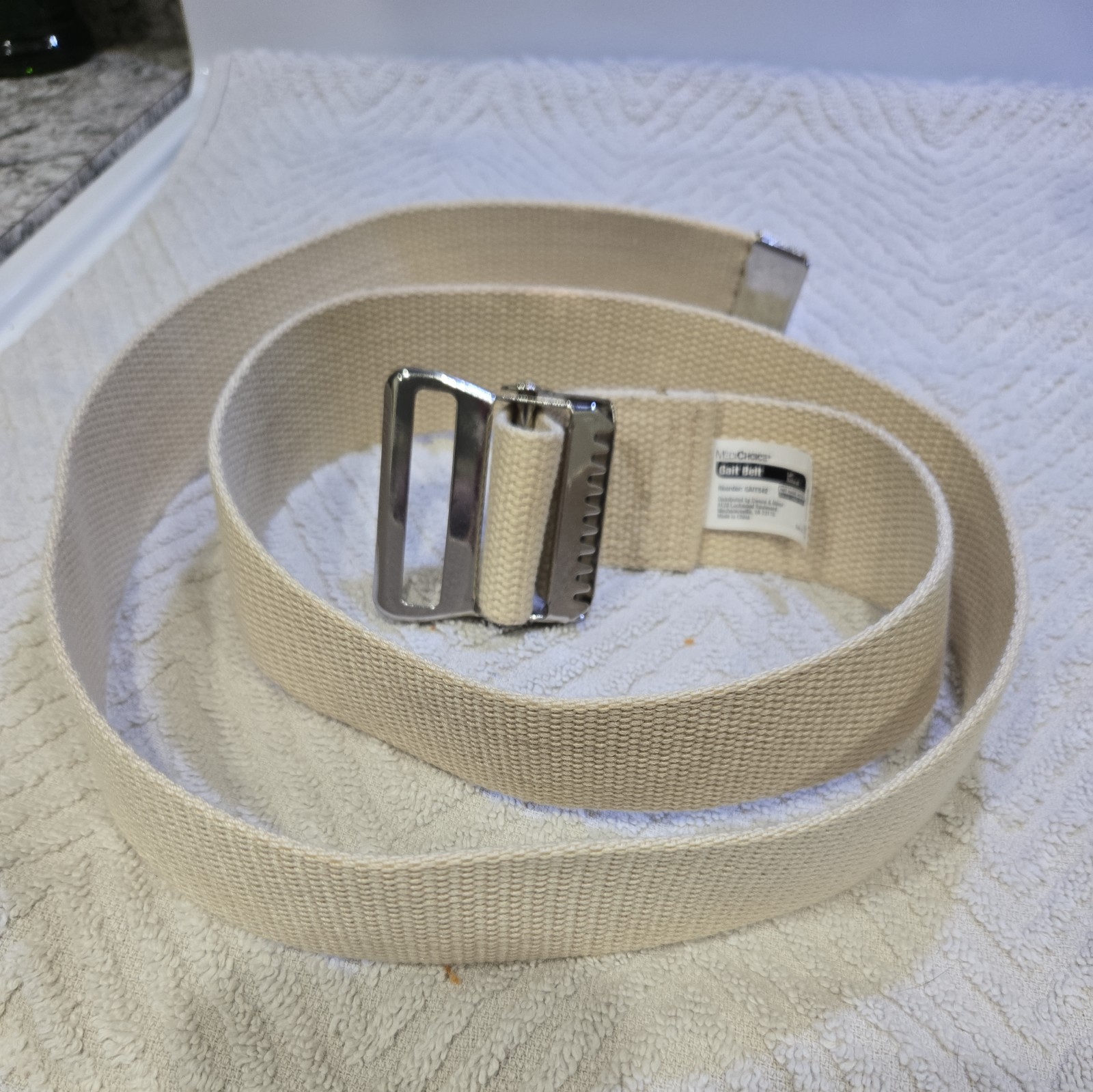 MediChoice Gait Belt Patient Transfer #GAIT54 2″x54″ Natural