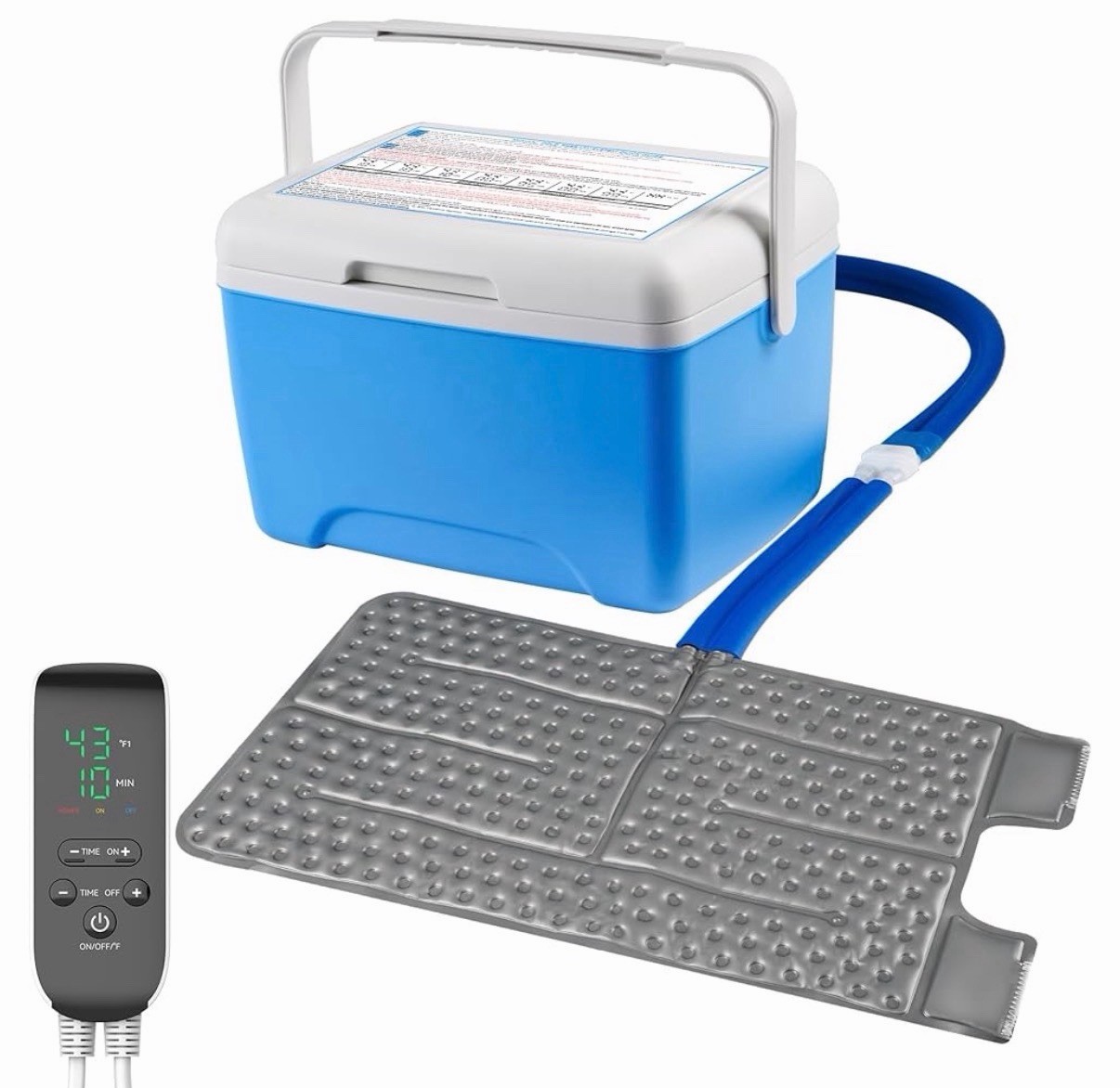 Cold Therapy Machine For Knee Xl Wrap Pad Timer 9 Qt Kokoslo Cfke001