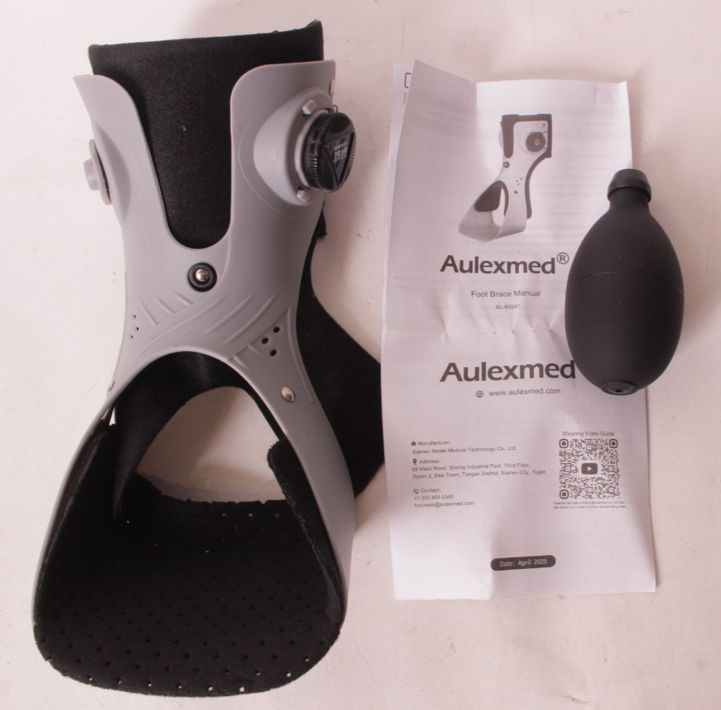 Aulexmed BL-60241 Foot brace – Large: Fits shoe sizes Men 9 – 11 / Women 10 – 12