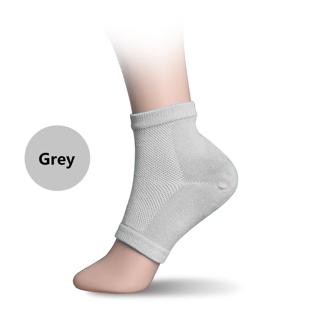 1 Pair Silicone Feet Heel Moisturizing Socks Gel Socks Cracked Foot Toele