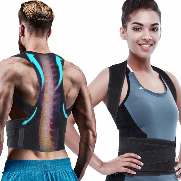 Back Posture Corrector Full Back Support Back Brace Straightener Neck Scoliosis