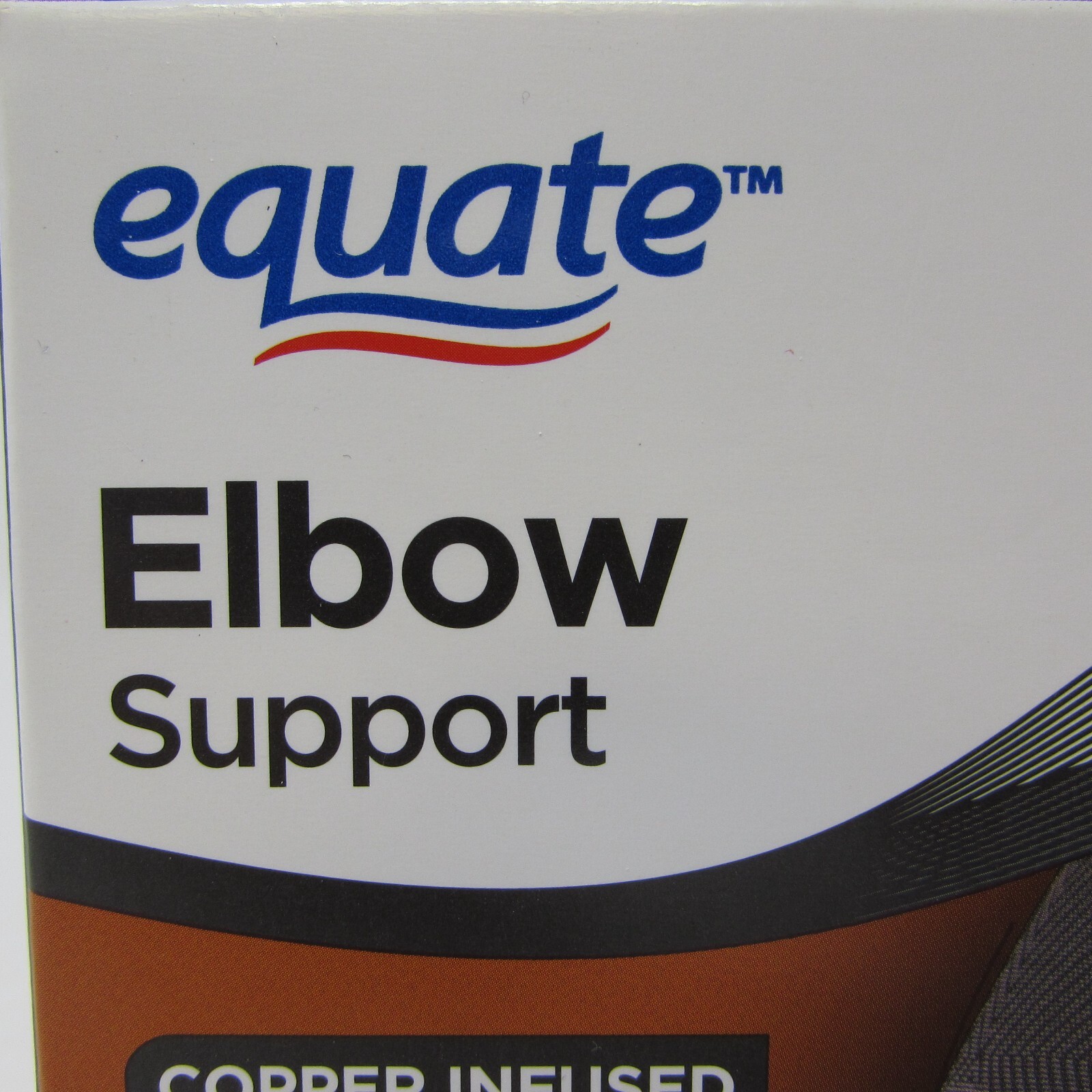 Equate Elbow Support Copper Infused Right Left Moderate Compression One Size NEW