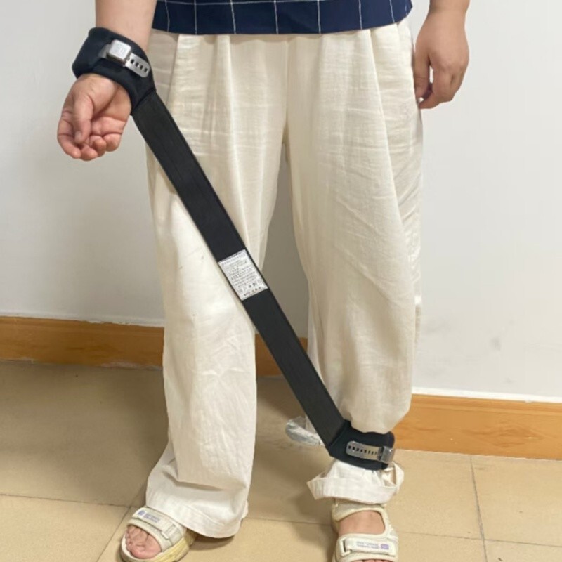 Fast Plug Buckle Magnetic Lock Restraints Belt Standing One Hand And Foot