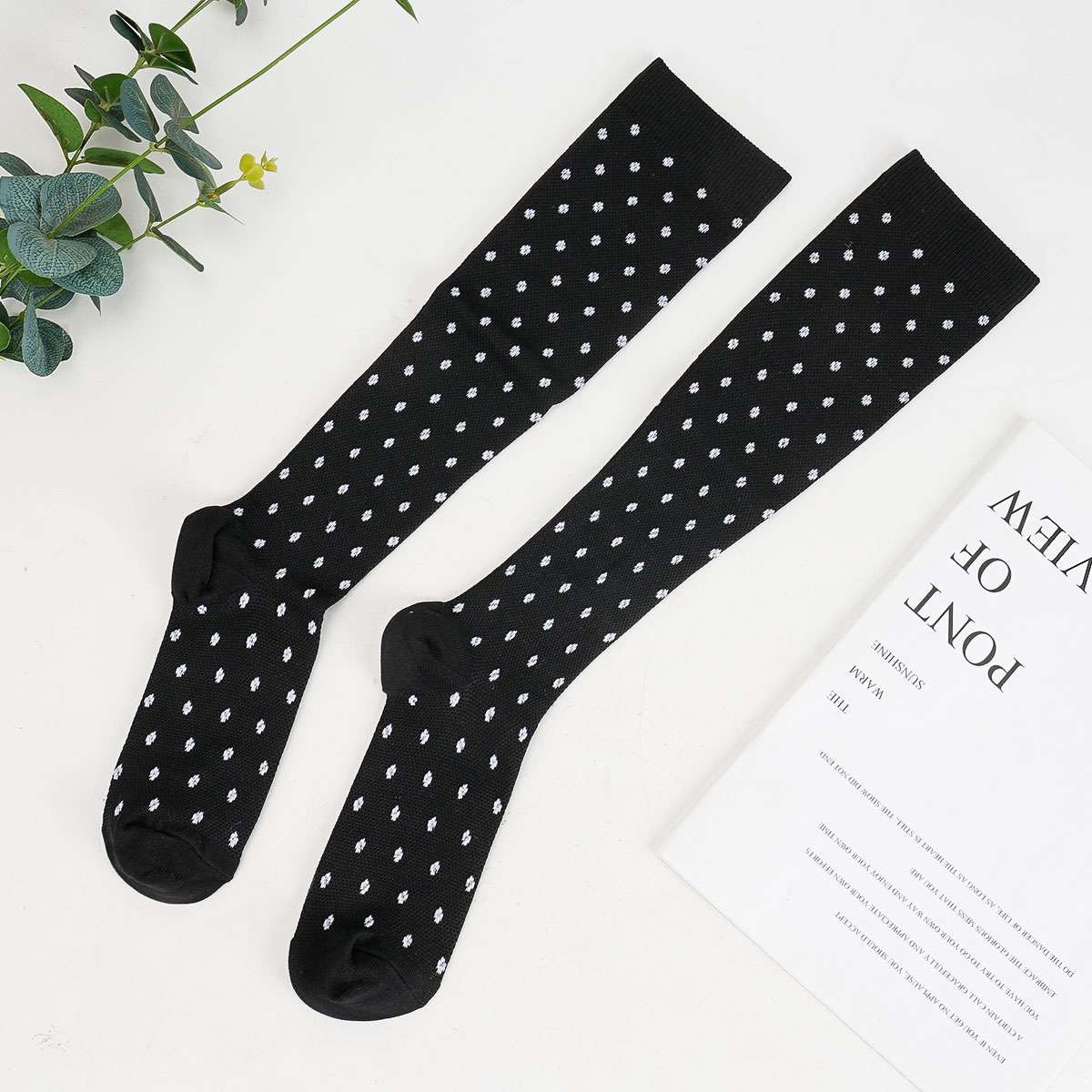 Womens Mens 15-20 mmHG Compression Socks Stockings Over Knee Medical Adult S-XL