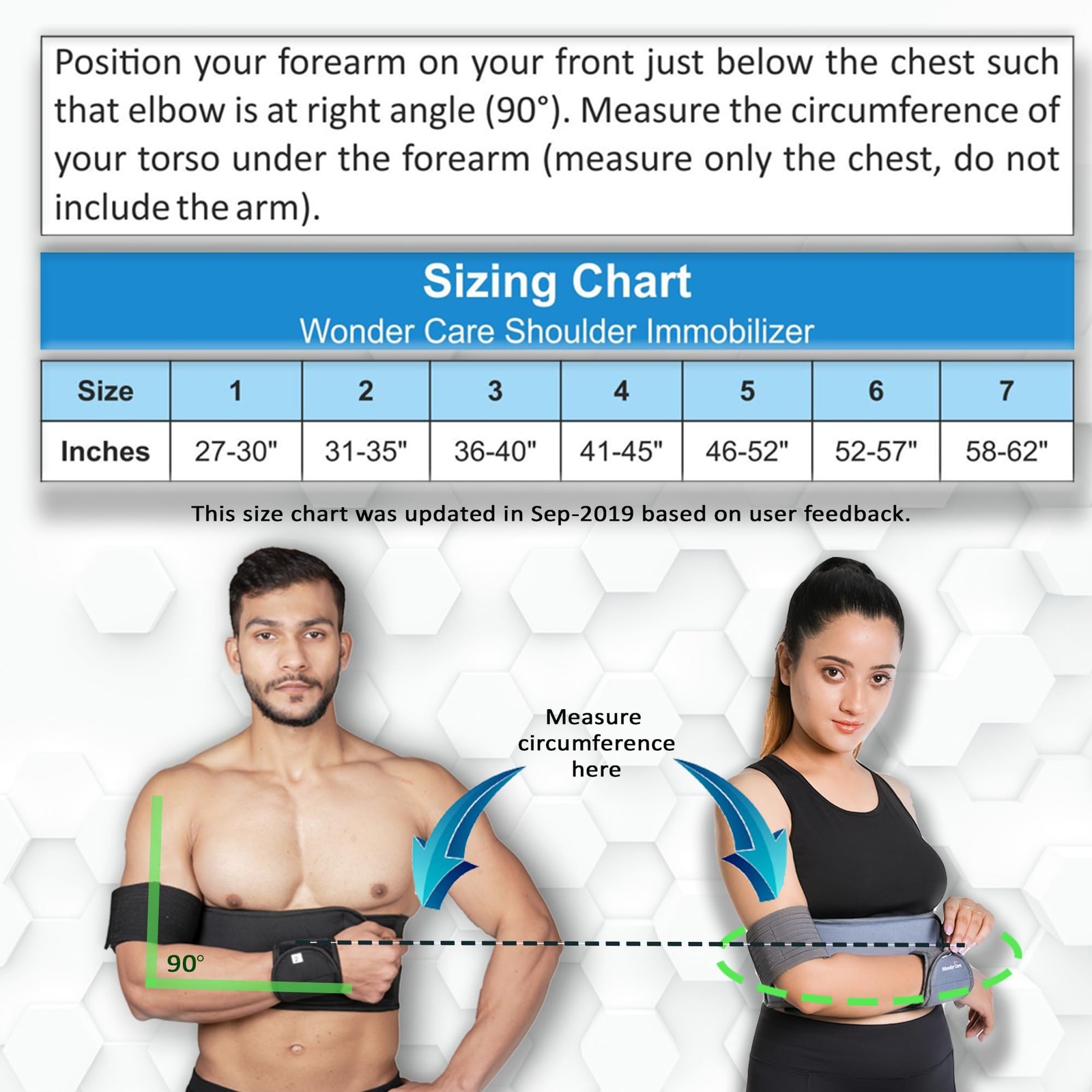 WC shoulder support brace arm slings shoulder immobilizer, youth shoulder bra…