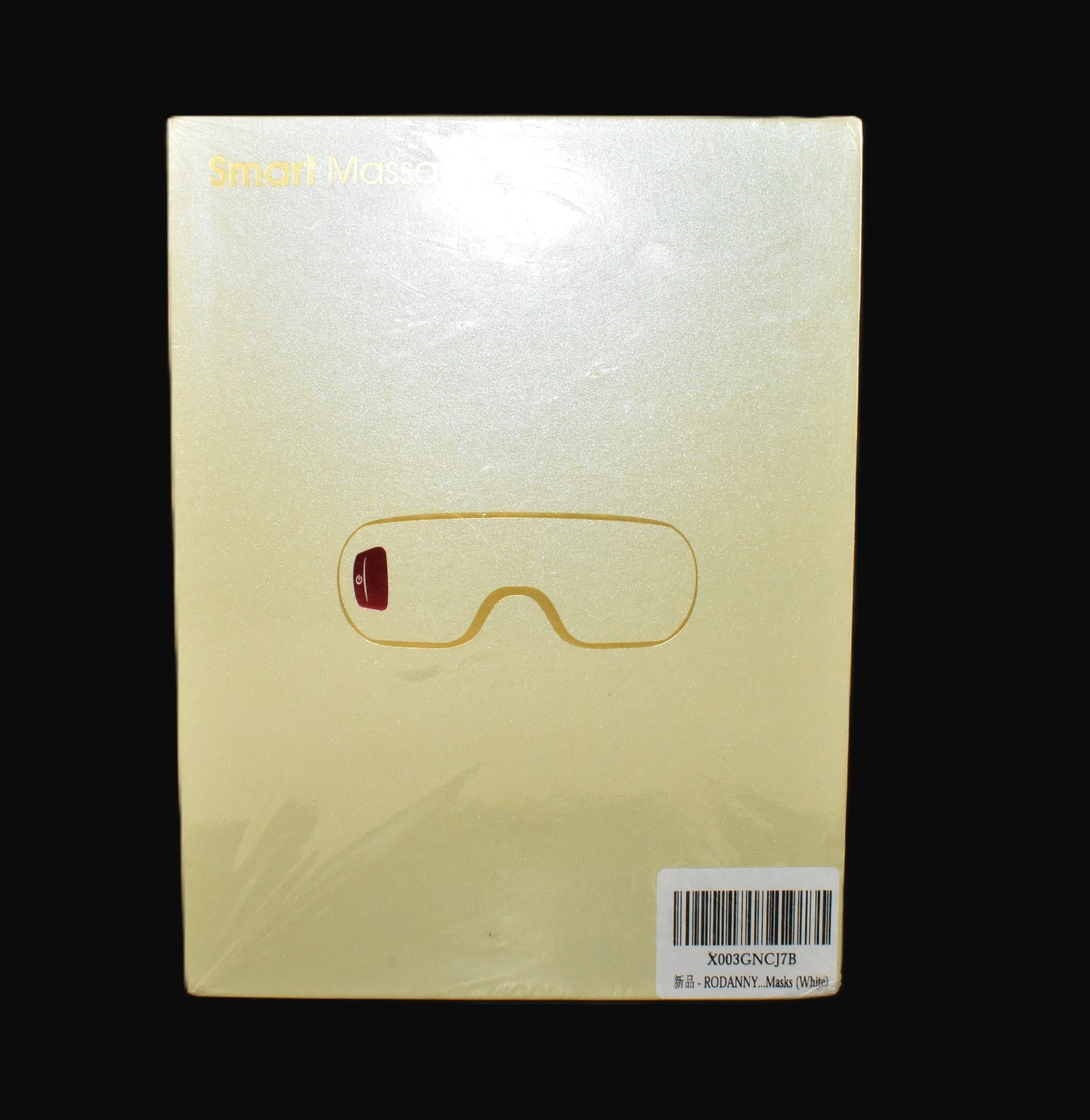 Rodanny Smart Eye Massager with Heat & Bluetooth Music – Rechargeable – New