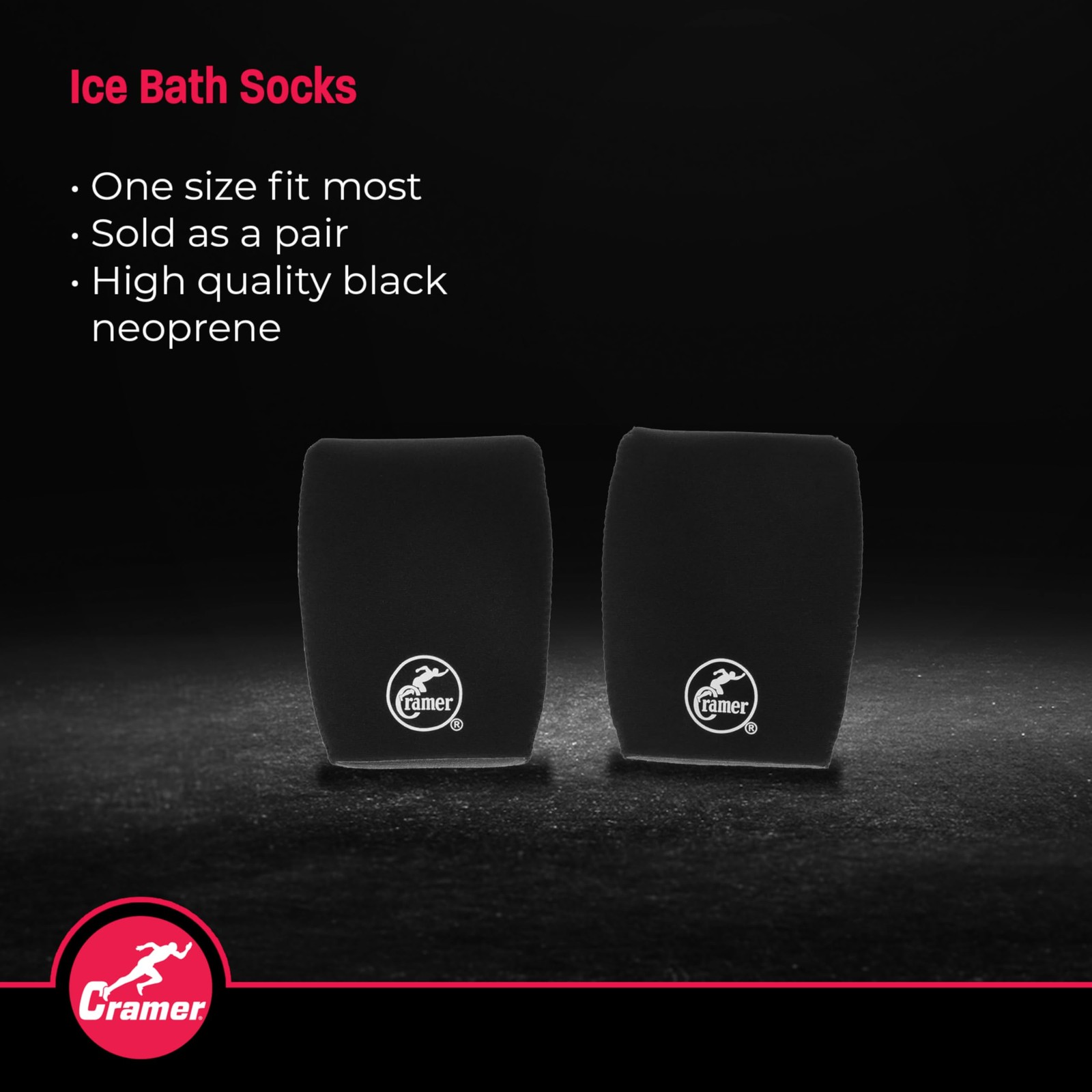 Cramer Cryo-Caps Ice Bath Socks One Pair Toe Warmers Booties