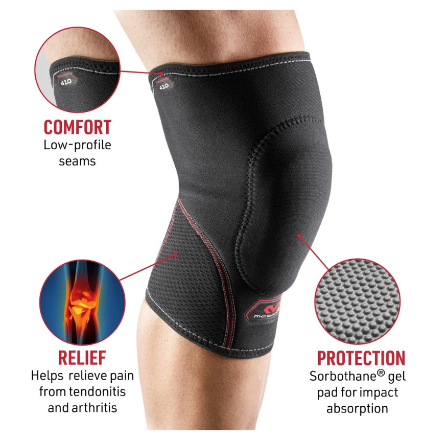 McDavid (410-01-35) Knee Support with Sorbothane Pad, Adult XL