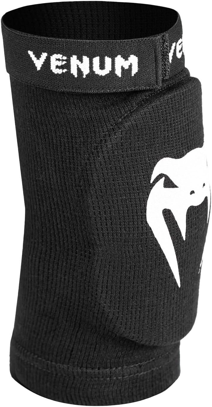Kontact Black Elbow Protector – Ultra-Lightweight & Breathable for Martial Arts