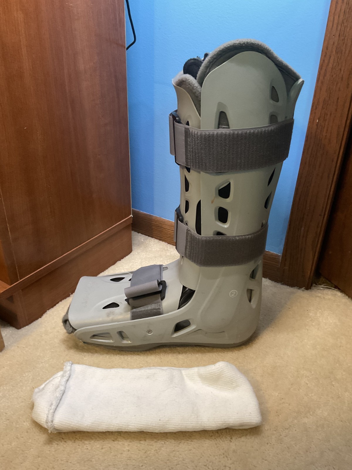 AIRCAST AirSelect Standard Tall Walking Boot Size Large
