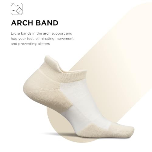 High Performance Max Cushion Ankle Sock – Tab Socks Large Chai Latte (1 Pair)