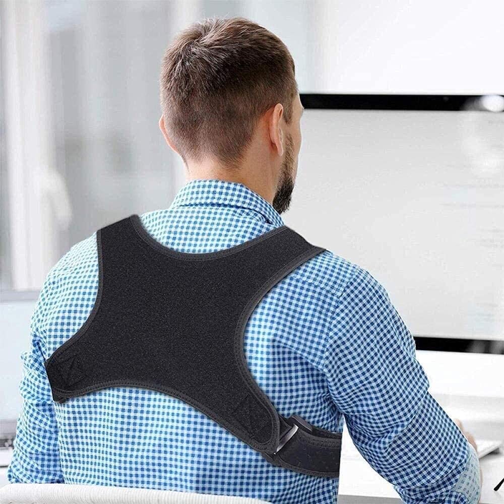Back Posture Corrector Shoulder Straight Support Brace Belt Therapy Men Women