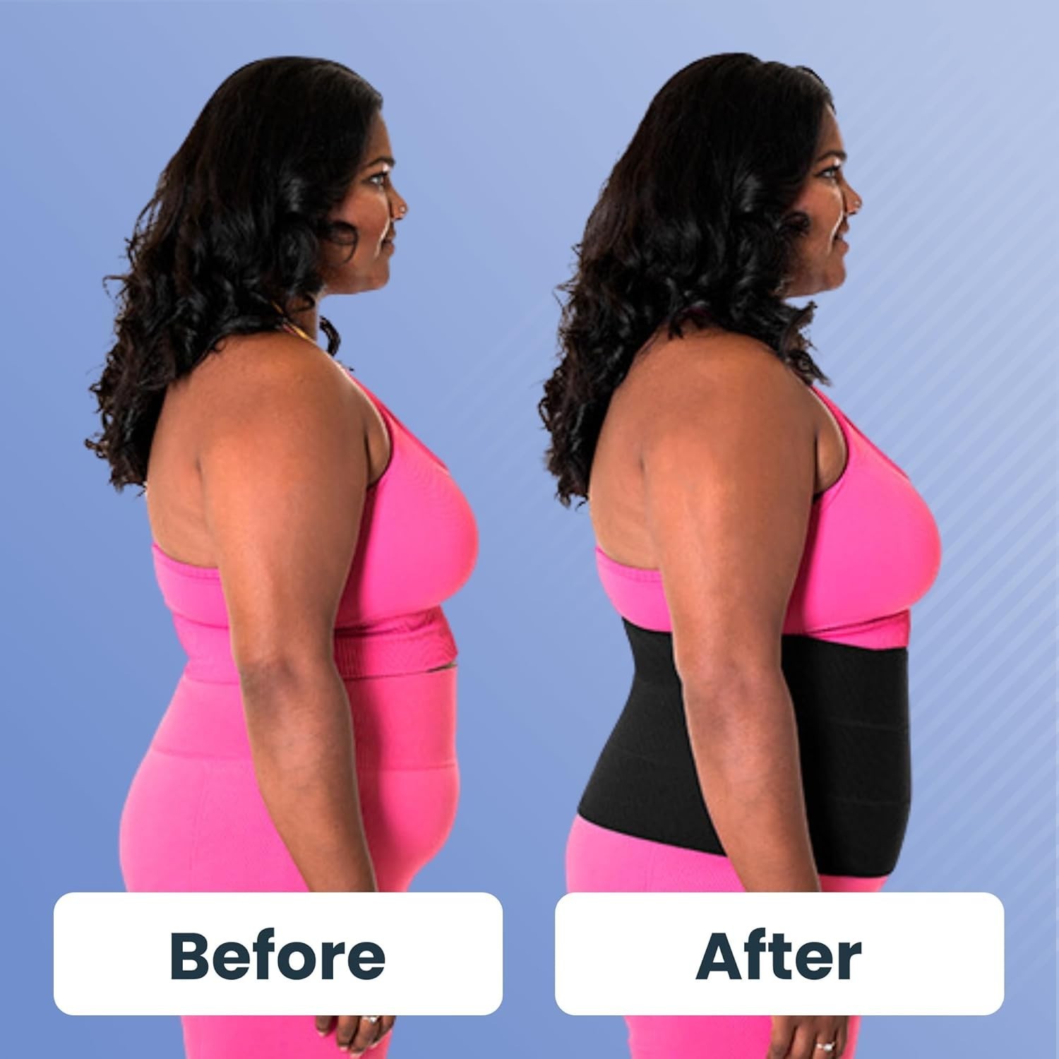 Plus Size Abdominal Binder Post Surgery – C Section Belly Binder, Postpartum …
