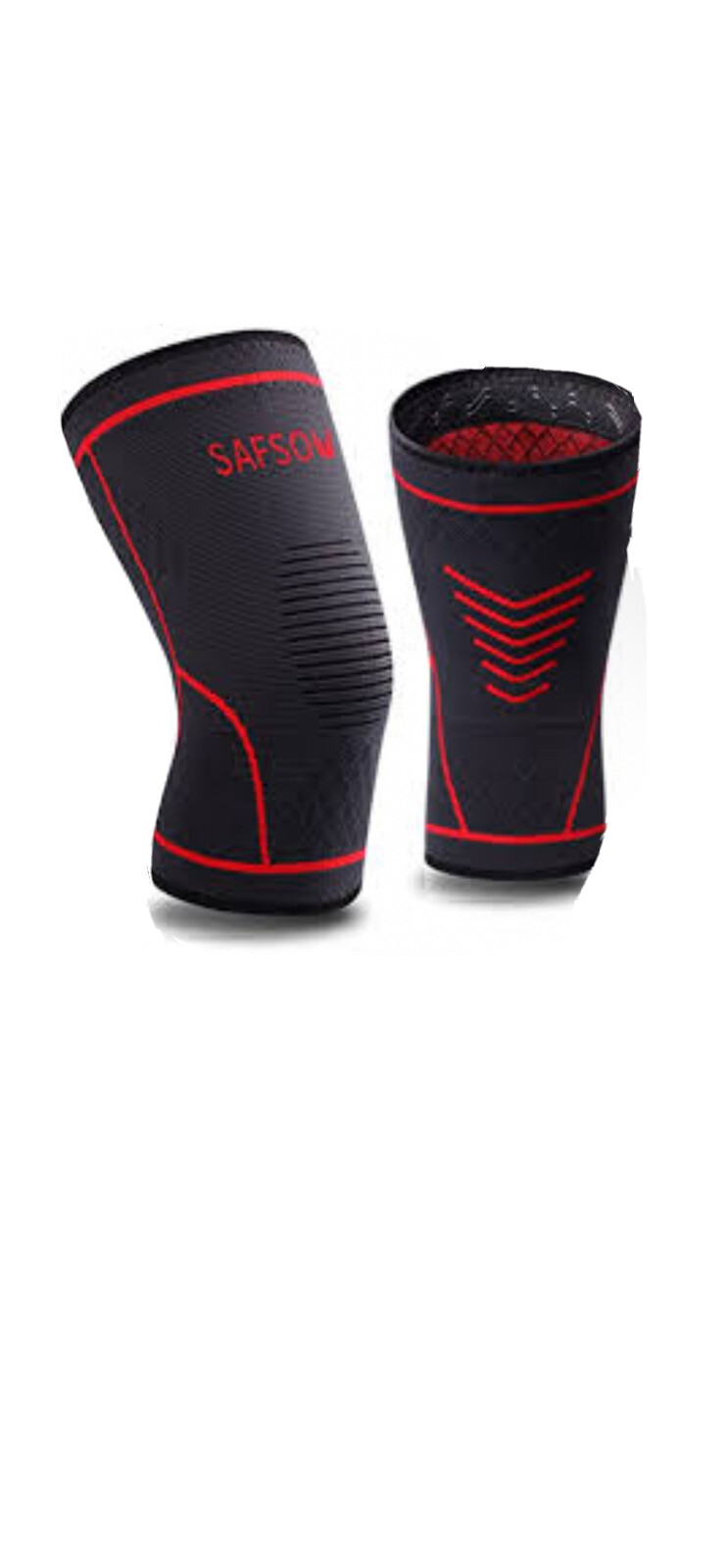 SAFSOU KNEE COMPRESSION SLEEVE COMFORTABLE AVAILABLE IN XL L S M