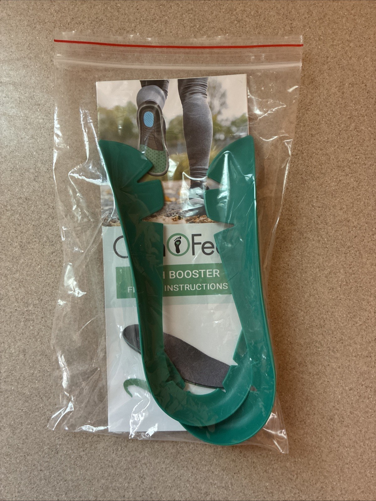 New Orthofeet Arch Boosters & Fitting Instruction One Size Fits All Adult Unisex