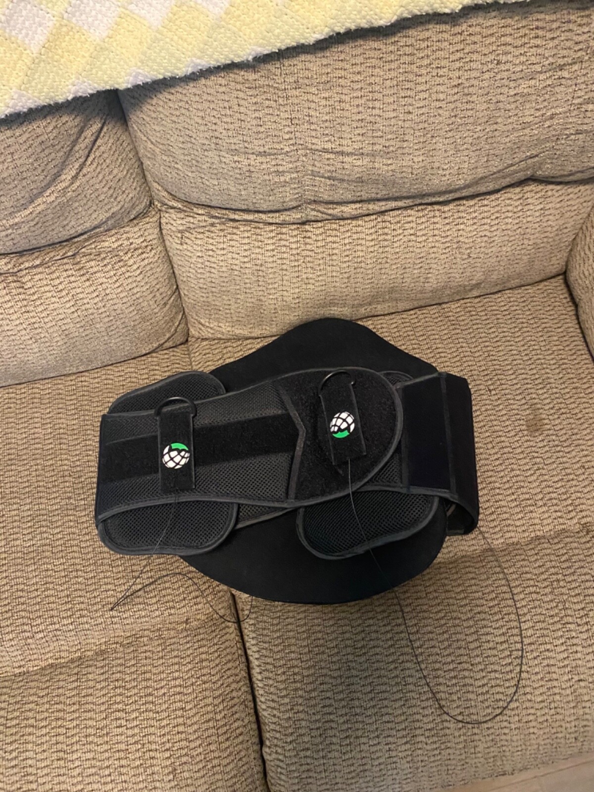Adjustable Back Brace Adjusts from Small-Medium and Large NEVER USED
