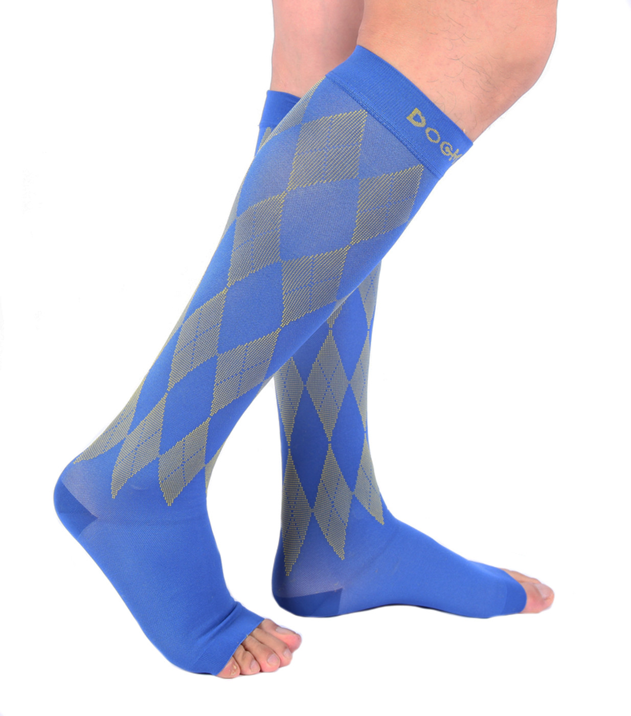Doc Miller Socks Open Toe Compression Stockings 20-30MMHG Relieve Varicose Pain