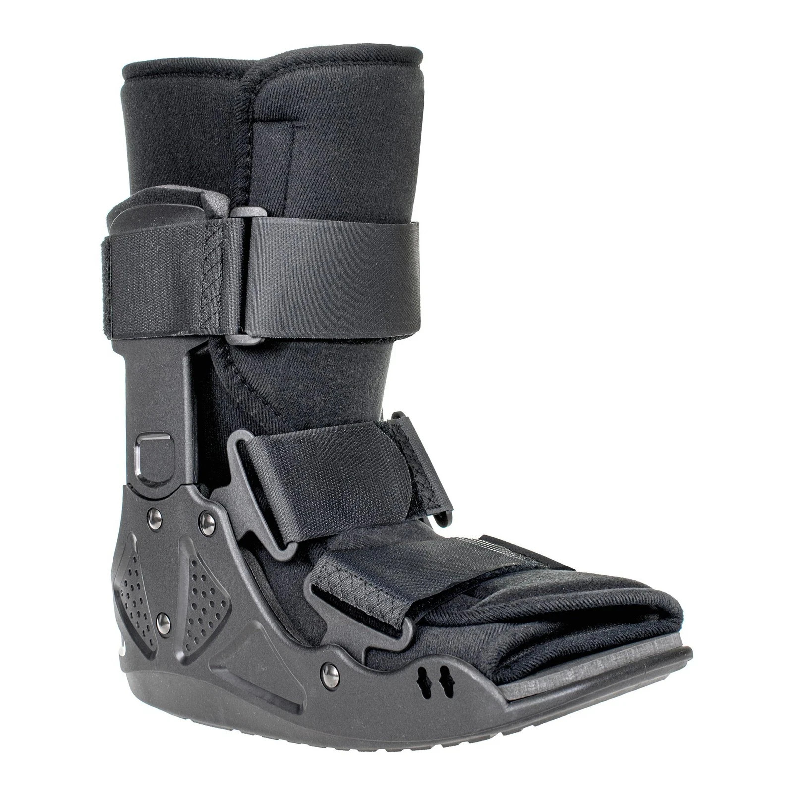McKesson Black Walker Boot Medium Hook and Loop for Either Foot 155-79-95505